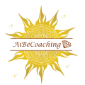 Mini logo aibecoaching soleil marron ss fond